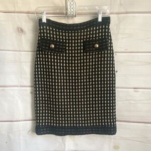 Milly of New York Tweed Skirt